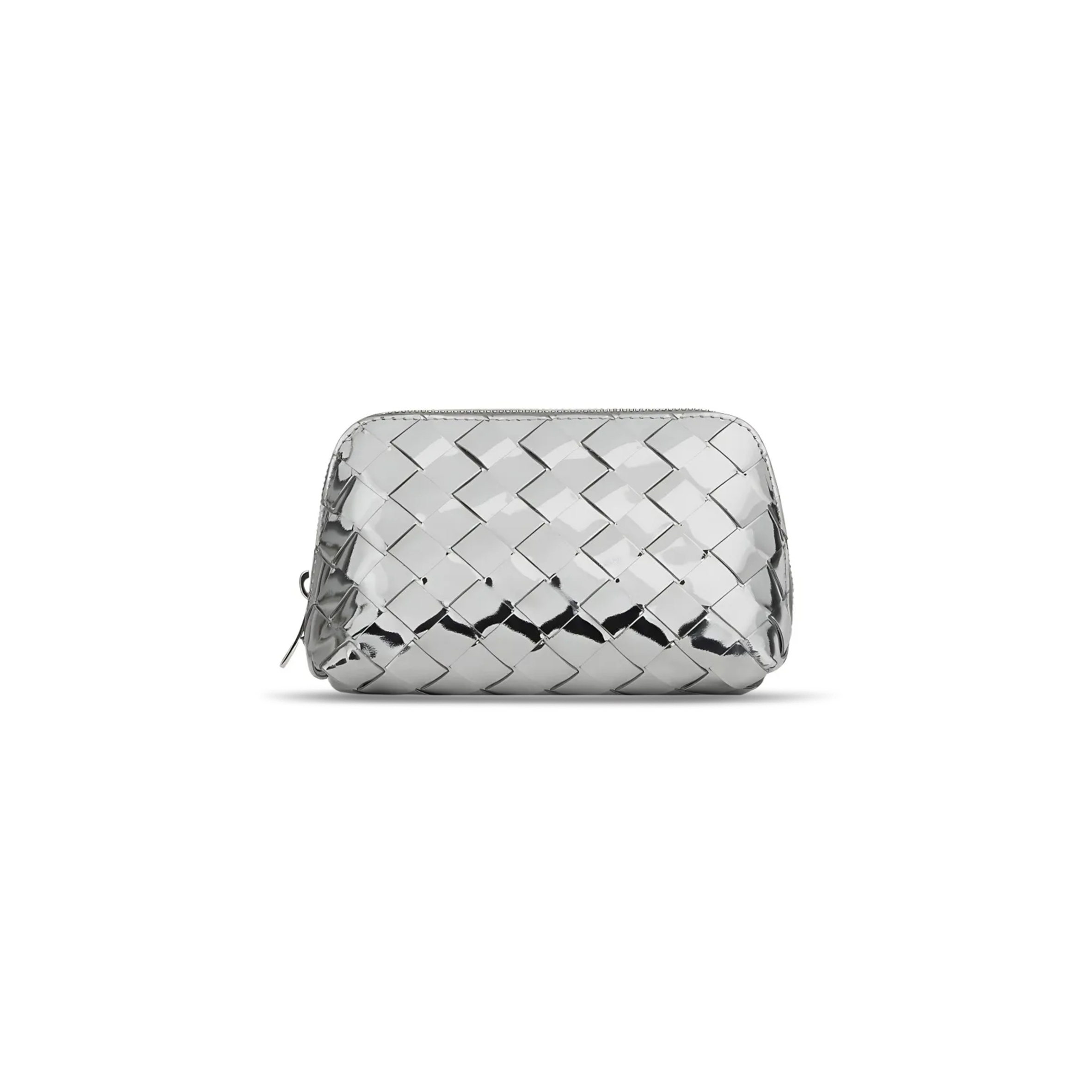BOTTEGA VENETA INTRECCIATO SMALL BEAUTY POUCH 764044V3QM28101 (16.5*10.5*9cm)